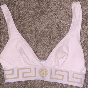 Light pink Versace bralette